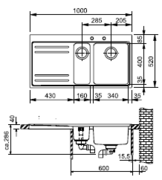 Мойка Franke MTX 251 (чаша слева) фото 2 в Челябинске